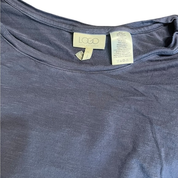 LOGO XL Purple Tunic Top - Picture 6 of 7